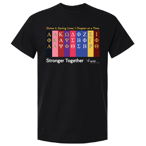 Divine Nine Summer Blood Drive T-shirt