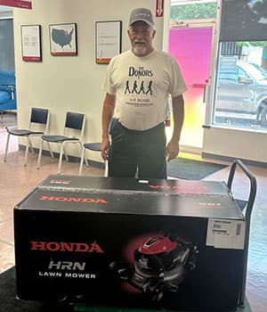 Kenneth W - Mow for Life Winner MI