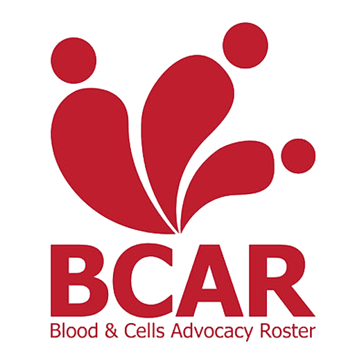 BCAR Blood & Cells Advocacy Roster Logo
