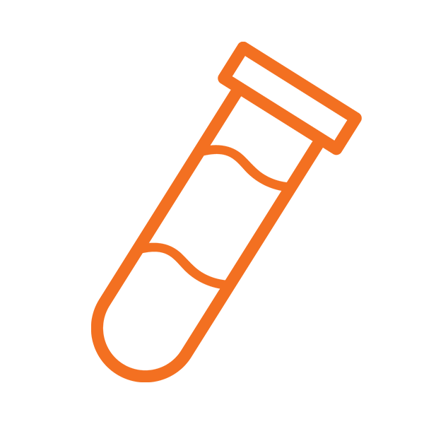 Blood Donation Vial Illustration Icon